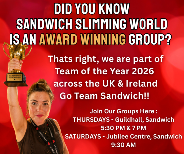 Did you know Sandwich Slimming World is a award winning group 768x644